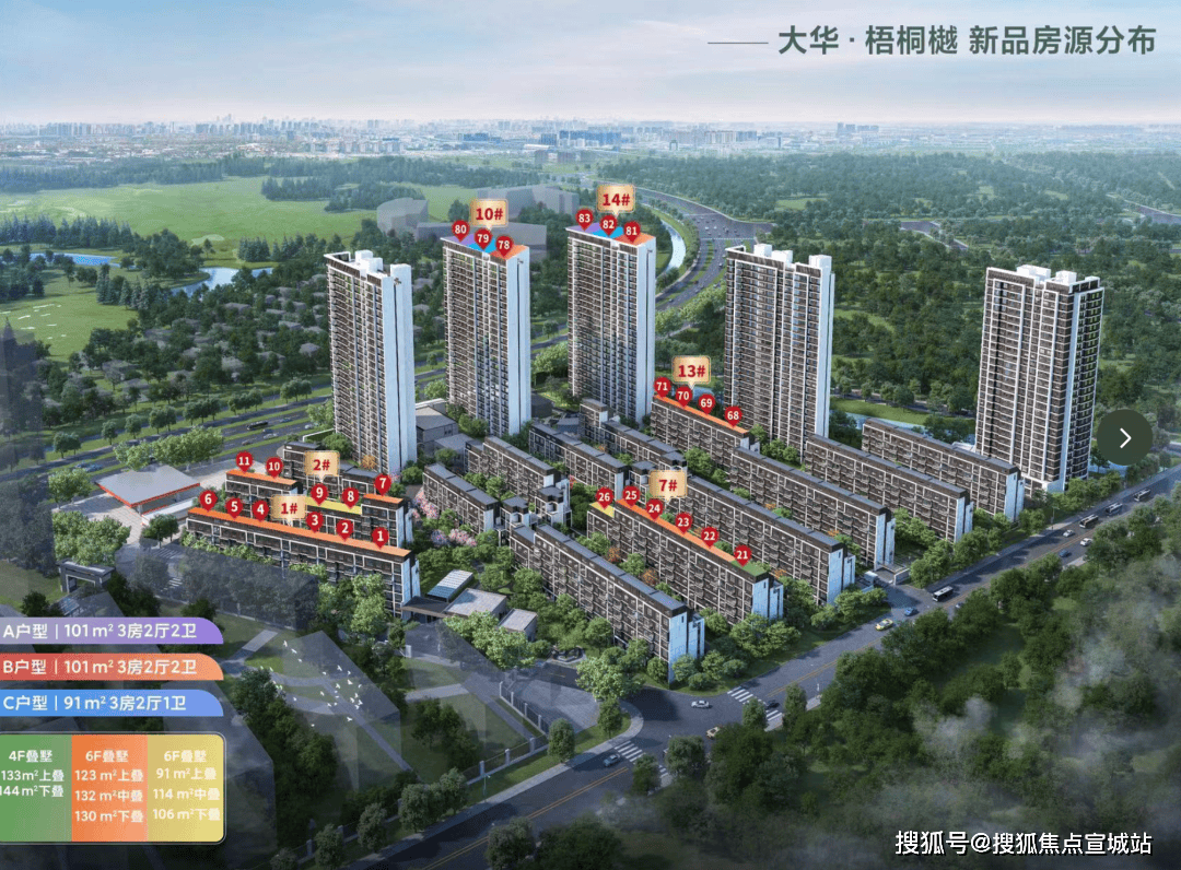 KU体育大华梧桐樾-上海嘉定（大华梧桐樾）2024年最新房价-小区环境-户型-停(图10)